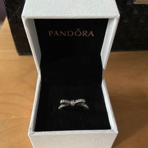 PANDORA Classic Bow Ring Sterling Silver